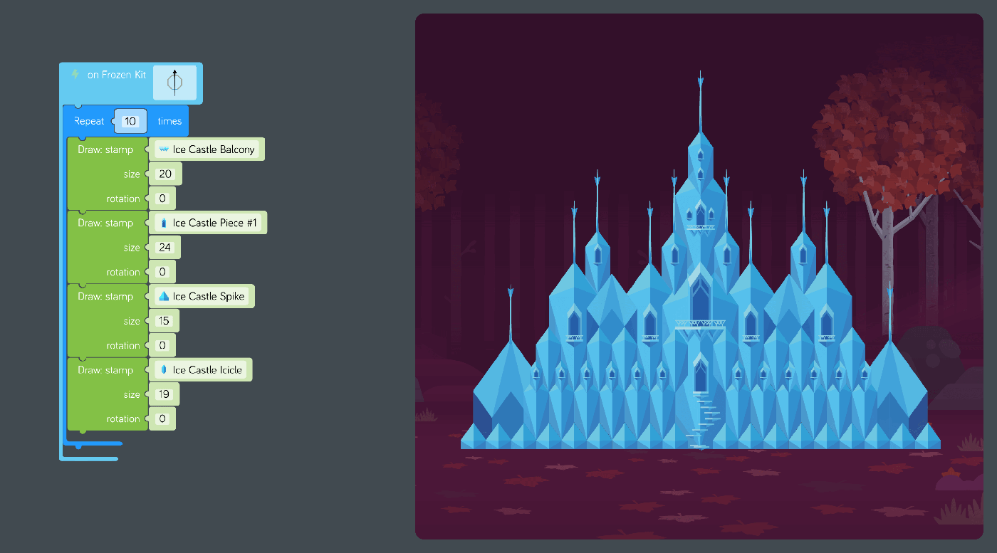 frozen 2 coding