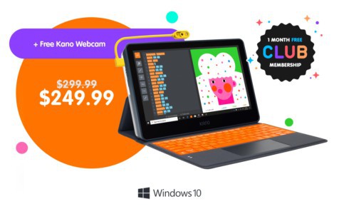 Kano PC + Free Webcam